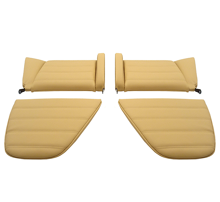 Porsche Rear Seat Set - Tan - 911/930 74-89 SMC-522-005T