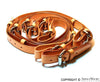 Porsche Rear Seats Leather Strap Set - Tan - 356 - 356A - 356B - 356C - 911 - 912 SMC-200-003