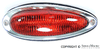 Porsche Rear Teardrop Taillight Assembly - Left - 356A/356B/356C
