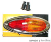 Porsche Rear Teardrop Taillight Assembly - Right - 356A/356B/356C 644-631-404-10
