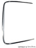 Porsche Rear Window Trim - Aluminum - Left 65-79 901-545-911-20