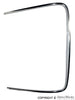 Porsche Rear Window Trim - Aluminum - Right 65-79 901-545-912-20