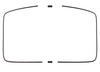 Porsche Rear Window Trim Kit - Black - 911 Coupe 74-89 SMC-565-06-KIT