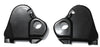 Porsche Recliner Mechanism Cover Set - Passenger's Seat - 911/912 1968 901-521-916-10