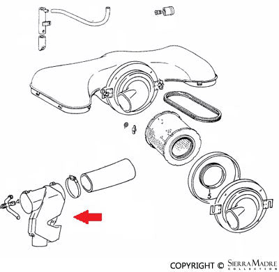 Porsche Regulator Housing - 911 70-73 911-108-015-00