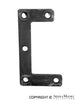 Porsche Reinforcement Plate - Threaded - 356/356A 644-531-711-00