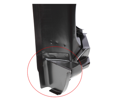 Porsche Repair Piece for Door Hinge Pillar - Left 63-97 1681900970