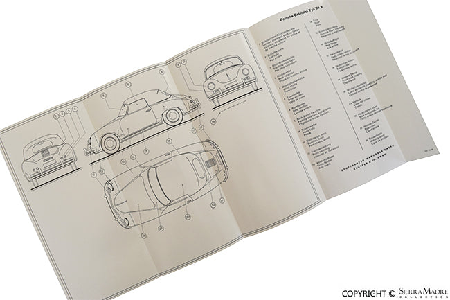 Porsche Reutter Coach Builder Instructions For The Care Of Automobile Bodies PCG-475-520