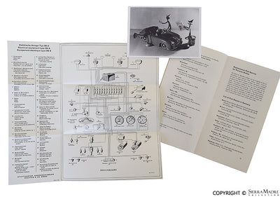 Porsche Reutter Coach Builder Instructions For The Care Of Automobile Bodies PCG-475-520