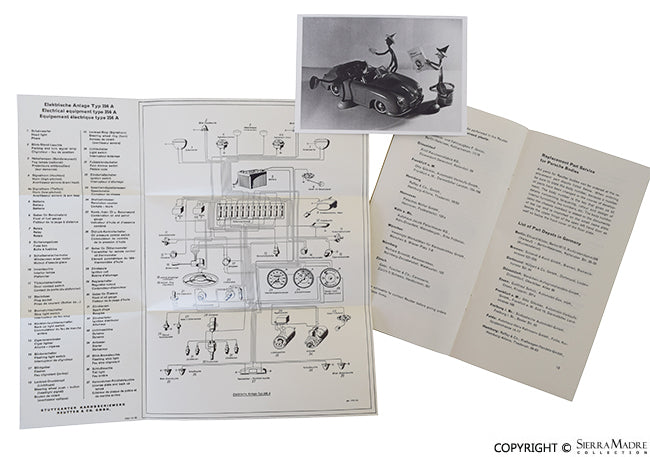 Porsche Reutter Coach Builder Instructions For The Care Of Automobile Bodies PCG-475-520