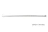 Porsche Roof Seal Attaching Rail - Left - Upper 914 70-76 914-531-865-10