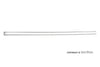 Porsche Roof Seal Attaching Rail - Right - Upper 914 70-76 914-531-866-10