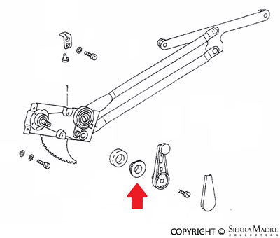 Porsche Rosette - 911/912 68-79 901-552-891-20