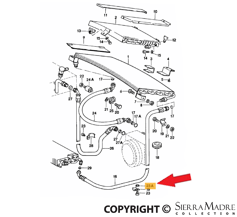 Porsche Sealing Washer - 911 78-89 999-704-134-40