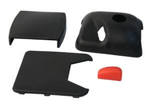 Porsche Seat Belt Receptacle Cover Kit - Right - 911/912/914 69-73 901-803-018-KIT