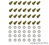 Porsche Seat Bolt Kit - 911 65-73 900-119-042-KIT