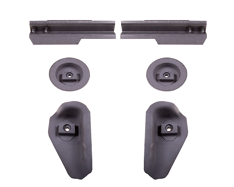 Porsche Seat Mount Kit - 356BT6/356C 644-501-058-00