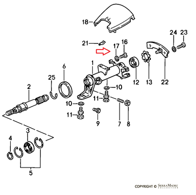 Porsche Serrated Washer - 911/912/930 65-89 900-115-007-01