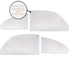Porsche Side Glass Kit - 356A 55-59 SMC-644-542-01