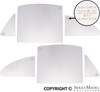 Porsche Side Glass Kit - 356B 60-63 - 356C 64-65 SMC-644-542-02