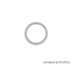 Porsche Small Accessory Instrument Gauge Bezel - 356 55-65 SMC-741-002