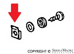 Porsche Speed Nut 4 -8 999-507-041-09