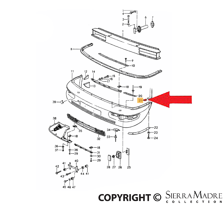 Porsche Speed Nut - 964 89-94 | Sierra Madre Collection | Porsche Parts ...
