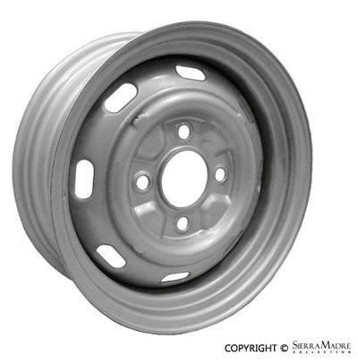 Porsche Steel Wheel - Painted - 4 Lug 15'' x 4 1/2'' 311-601-025-J