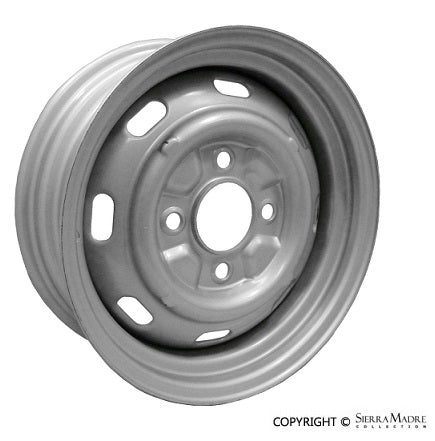 Porsche Steel Wheel - Painted - 4 Lug 15'' x 4 1/2'' 311-601-025-J
