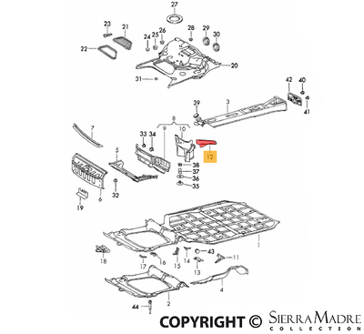 Porsche Steering Shaft Cup - 911 68-89 901-501-354-32