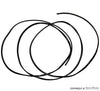 Porsche Sunroof Seal - 924/944/968 83-95 944-564-623-02