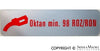 Porsche Super Fuel Decal - 930 Turbo/914 70-89 411-000-263-A