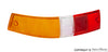 Porsche Taillight Lens - Left - Euro 65-68 SMC-631-415-00