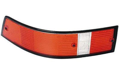 Porsche Taillight Lens - Left - US - Black Trim 69-89 911-631-951-00
