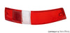 Porsche Taillight Lens - Right - US 65-68 SMC-631-414-00