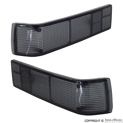 Porsche Taillight Lens Set - Black Smoked - 914 70-76 914-631-01-SET