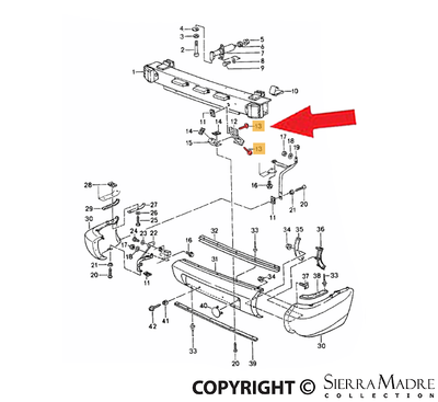 Porsche Taping Screw - 8mm x 16mm - 964 89-94 900-143-101-02