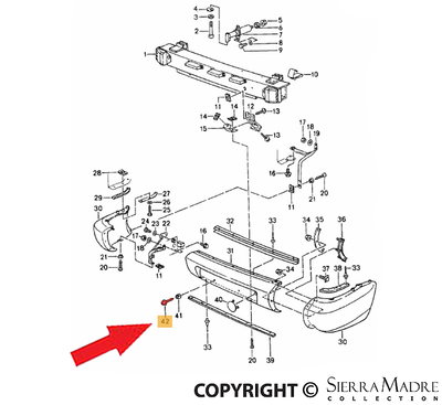 Porsche Tapping Screw - 4.2 x 16 900-143-151-02