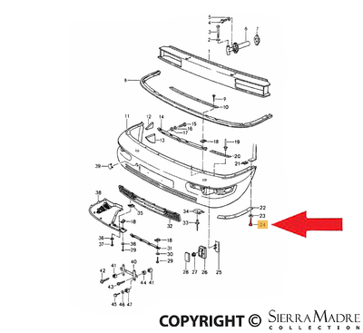 Porsche Tapping Screw - 964 89-94