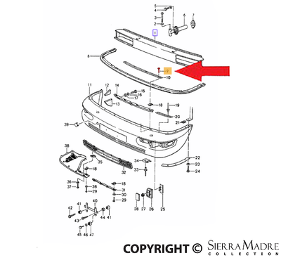 Porsche Tapping Screw - 964 89-94