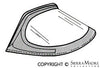 Porsche Targa Rear Soft Window - 911/912 67-69 SMC-565-087-40