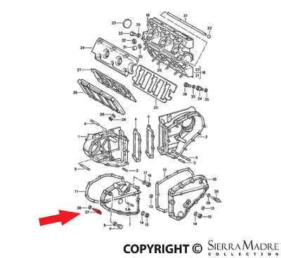 Porsche Temperature Switch - 911 84-94 930-617-118-00