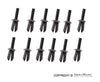 Porsche Threshold Plastic Rivet Set - 914 70-76 999-591-550-40-SET