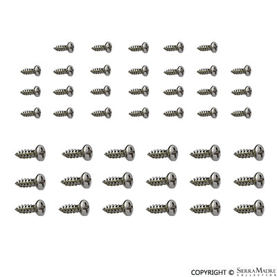 Porsche Threshold Screw Set - #1 - All 356s 50-65 644-551-001-00
