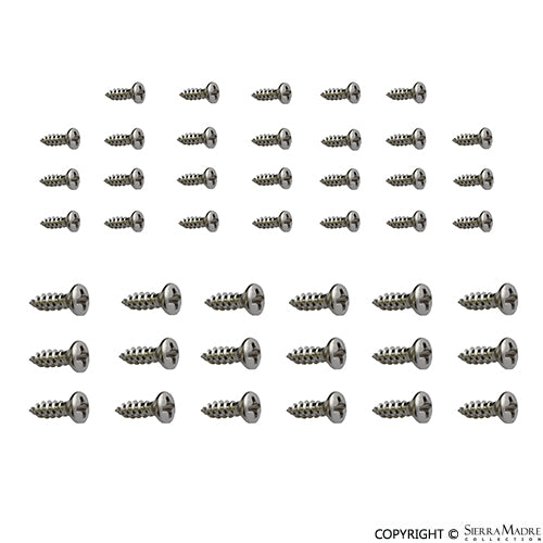 Porsche Threshold Screw Set - #1 - All 356s 50-65 644-551-001-00