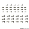 Porsche Threshold Screw Set - #1 - All 356s 50-65 644-551-001-00