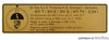 Porsche Timing Decal - 911 2.4 911-006-511-00