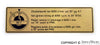 Porsche Timing Decal - 911/911T/914 65-76 901-006-509-00