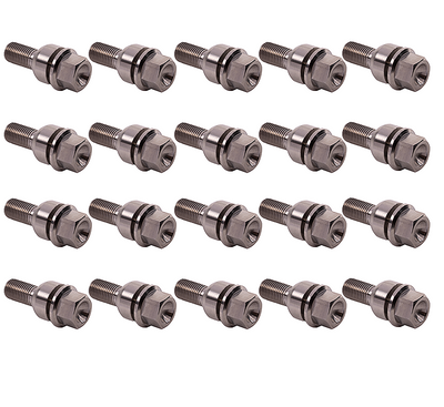 Porsche Titanium Wheel Lug Bolt Set 97+ SMC-182-06-SET