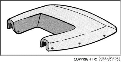Porsche Top Boot - 911/930 Cabriolet 83-89 SMC-000-372
